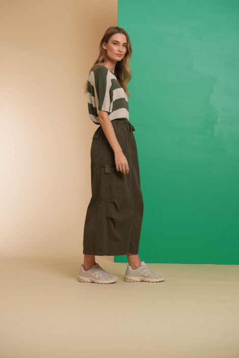 Geisha groene dames rok