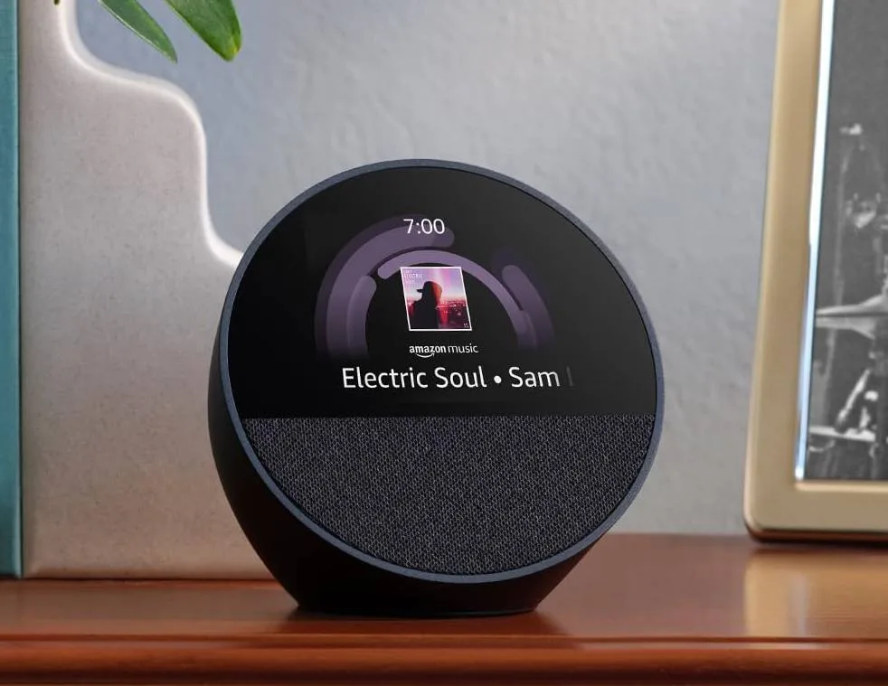 Amazon Echo Spot 2024 Bleu Enceintes connectées