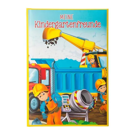 Goldbuch KiGa Freundebuch Baustelle, DIN A5