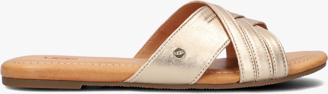 gouden ugg slippers w kenleigh slide