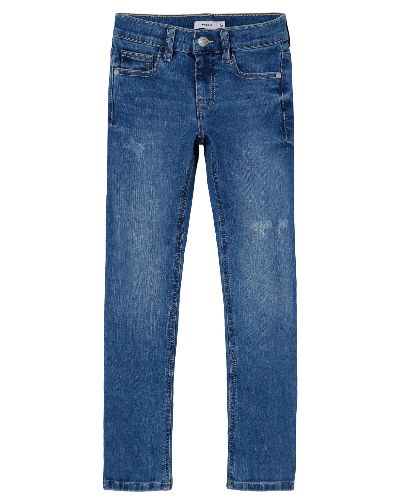 Jeanshose NKFSALLI SLIM in medium blue