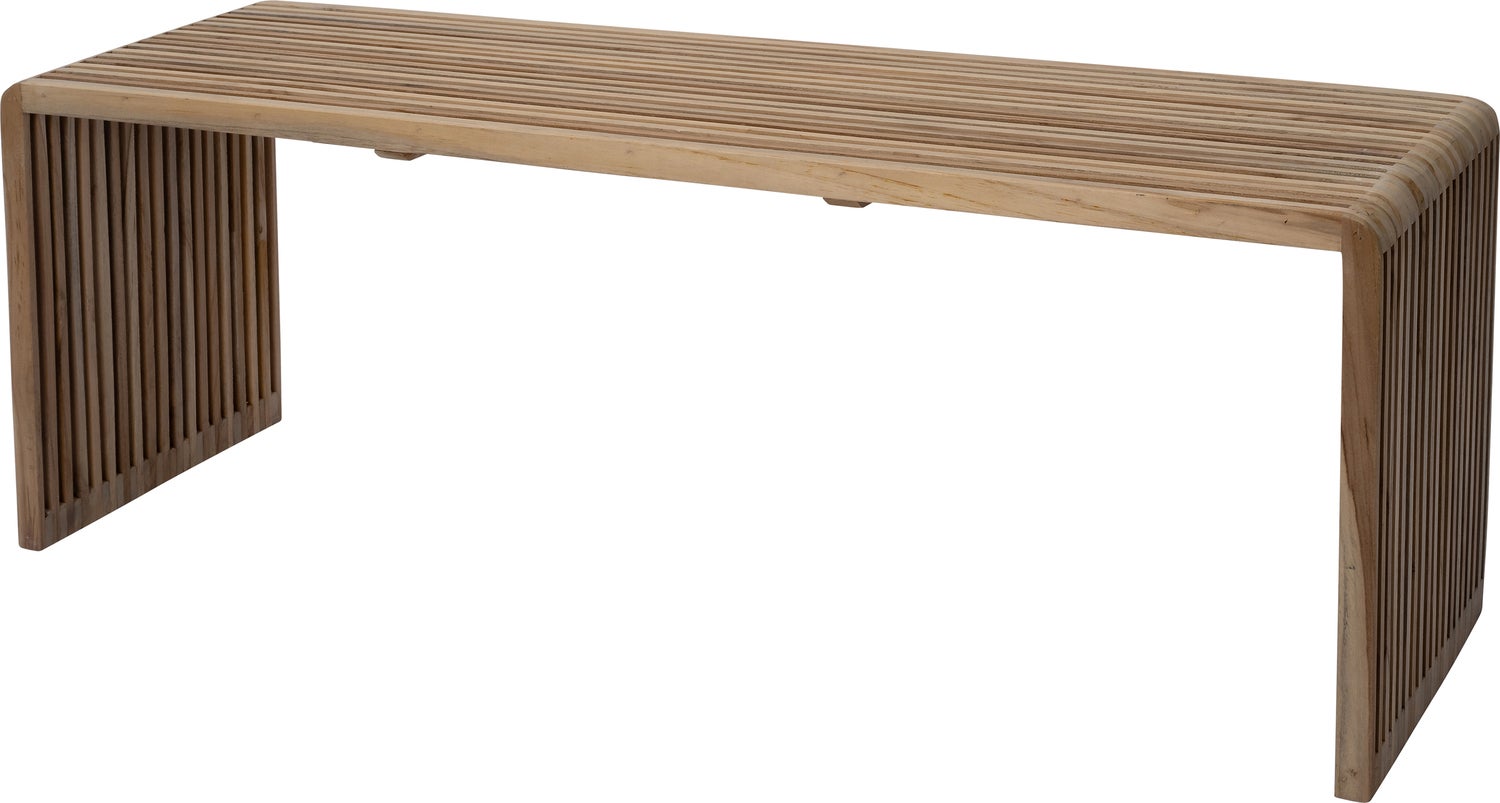 Intratuin bank Whit naturel 114 x 35 x 41 cm