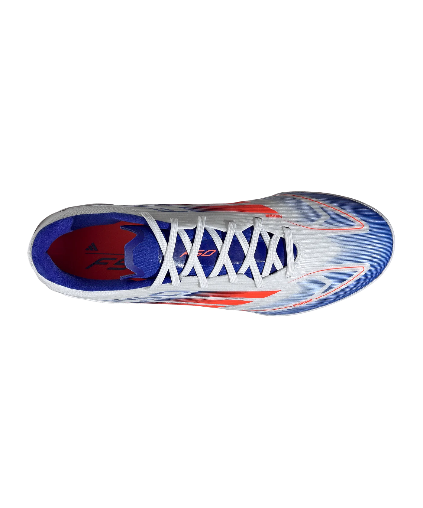 adidas F50 League TF Advancement Weiss Rot