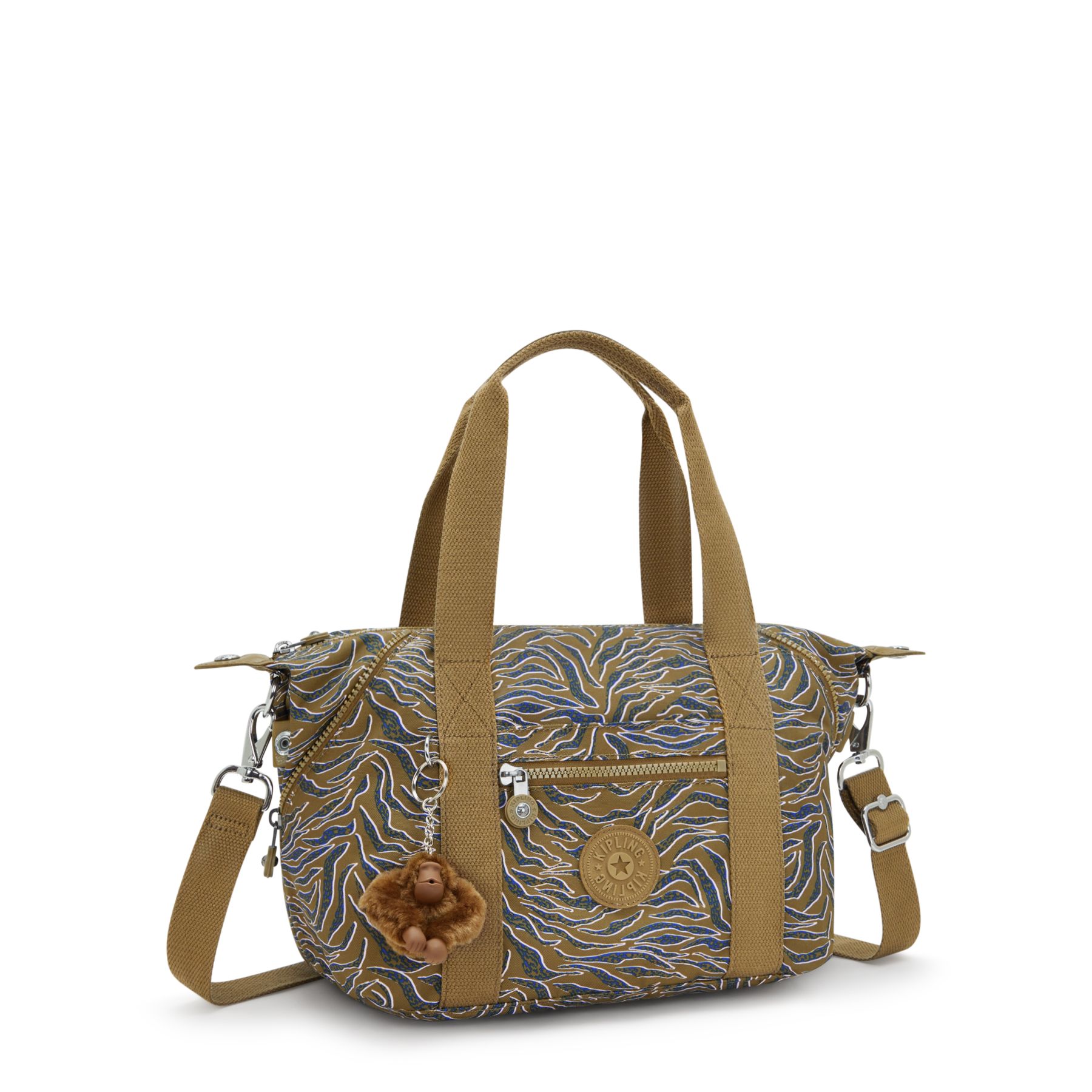 ART MINI Mini sac fourre-tout avec lanière amovible - Undersea Leaves