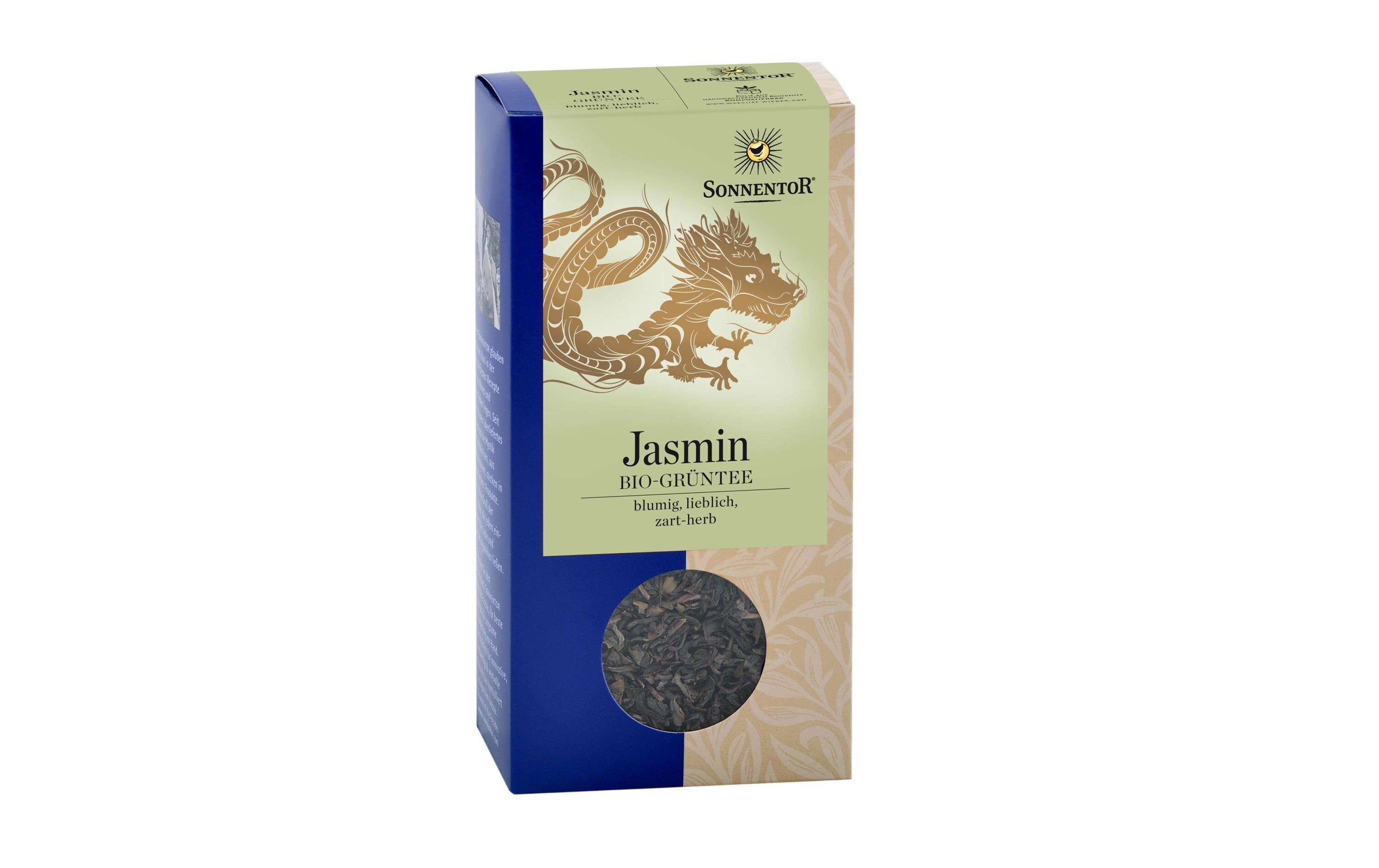 Teeblätter  Grüntee Jasmin 100 gBlumiger Grüntee