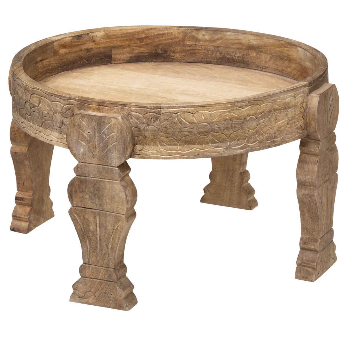 TABLE CAFE GYPSY D.51X33CM
