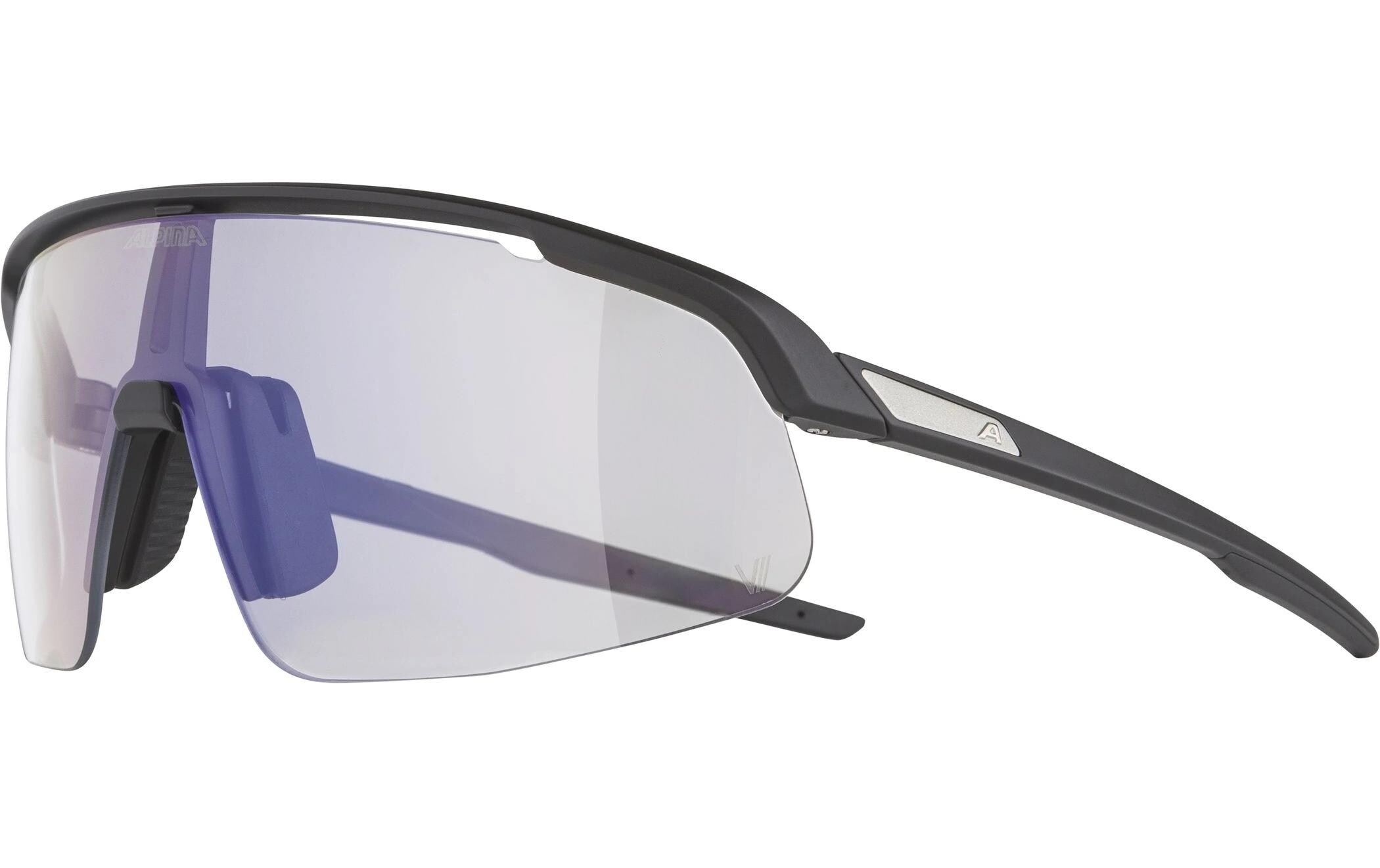 Sportbrille Turbo Pro S V - Schwarz matt<br>Velobrille Cat.0-3