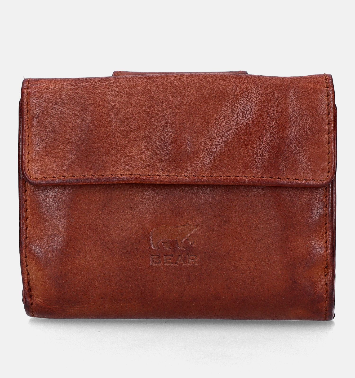 Portemonnee cognac
