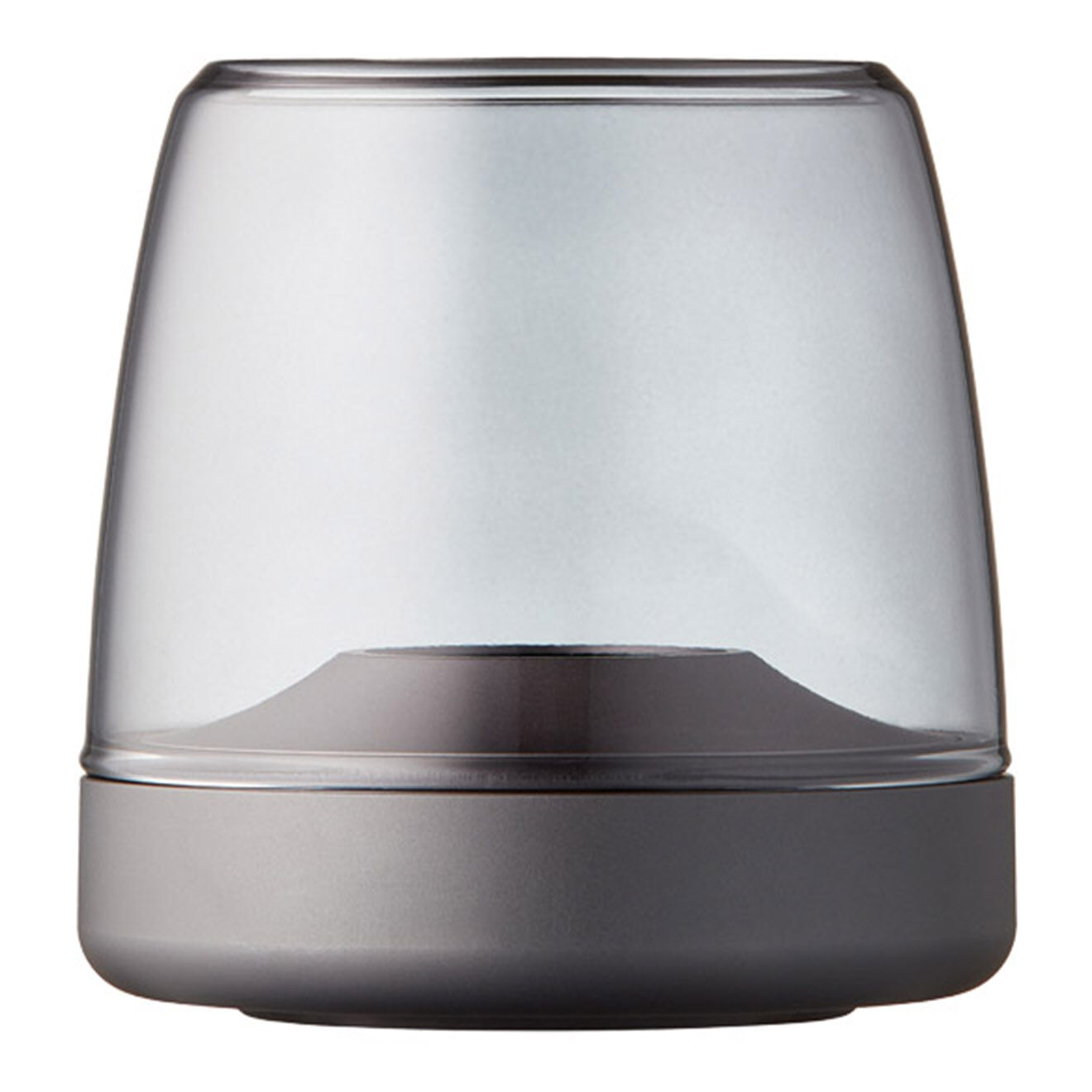 Kooduu Bougeoir Glow 10  gris - 9x9xx9 cm