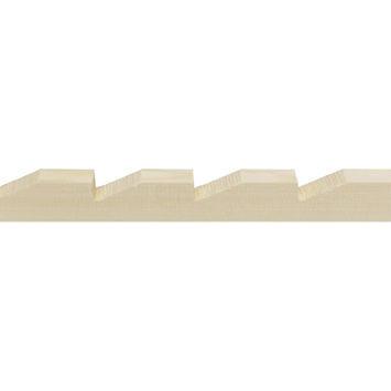 Keeplat vuren 18x29 mm, lengte 210 cm