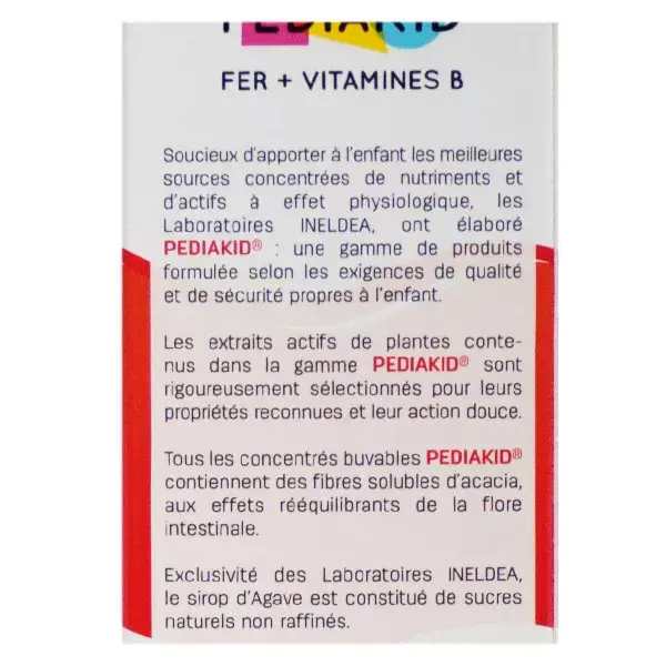 Ferro Pediakid + Vitaminas B 125ml