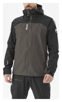 Veste Imperméable Millet Seneca Gore-Tex 2L Noir/Khaki