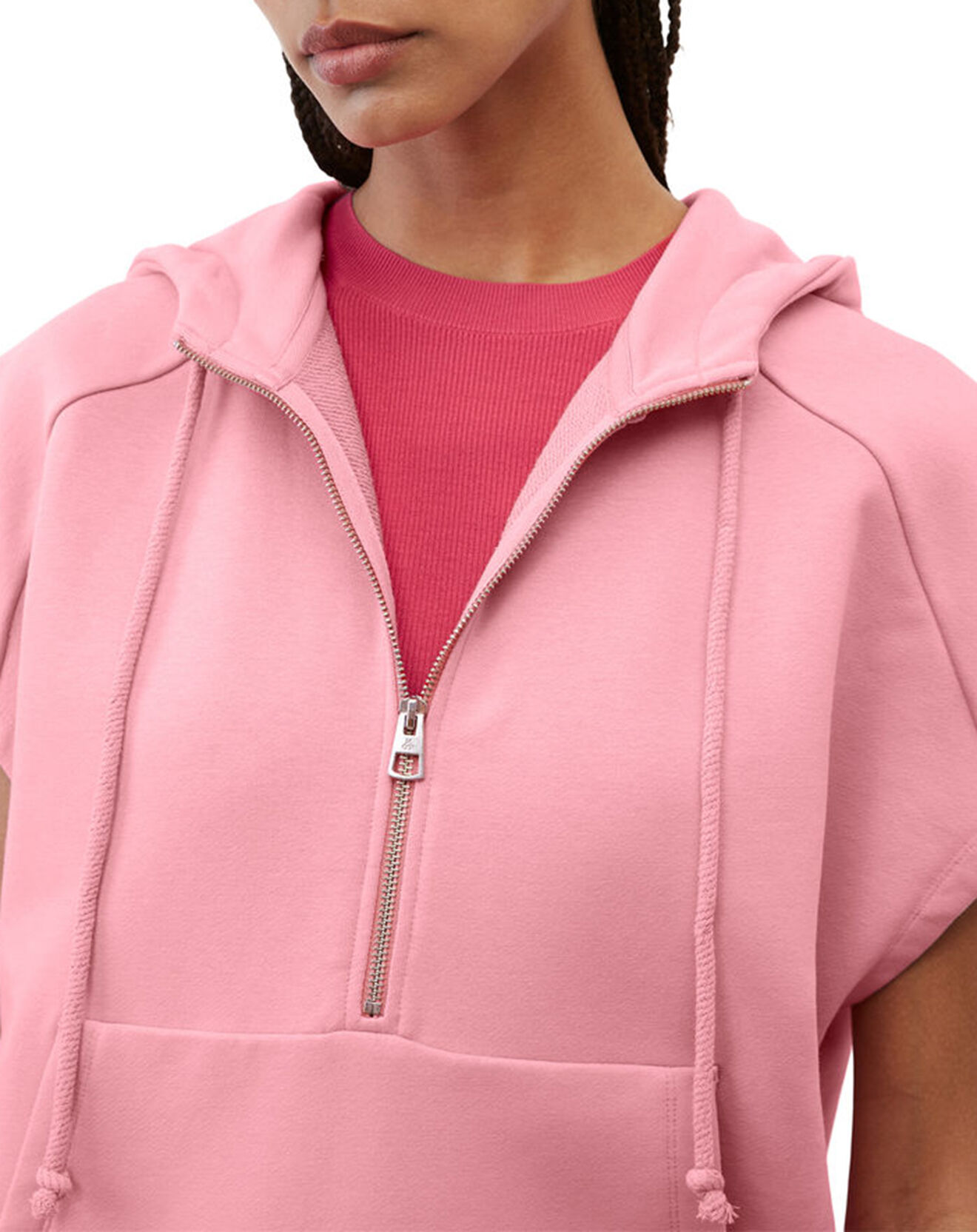 Marc O'Polo Sweat sans manches à capuche rose