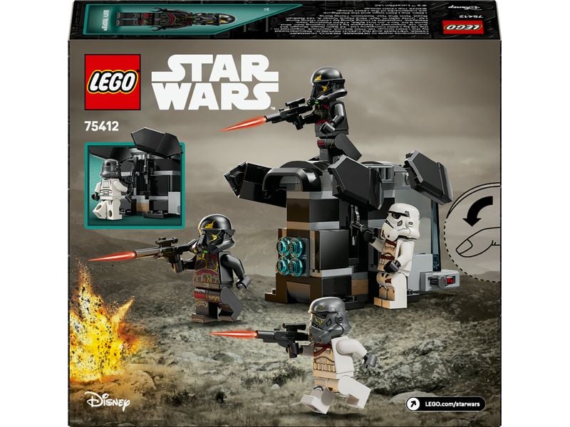 LEGO® Star Wars Todestruppler & Nachttruppler Battle Pack 7 Bau- und Spielset mit Minifiguren und Landungsschiff