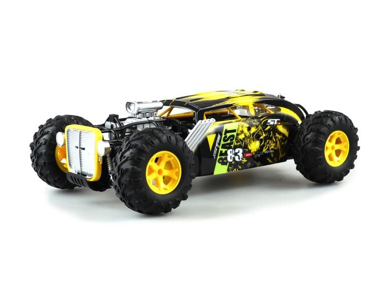 Amewi Steampunk Hotrod Gelb, 1:12, RTR Ferngesteuerter Hotrod