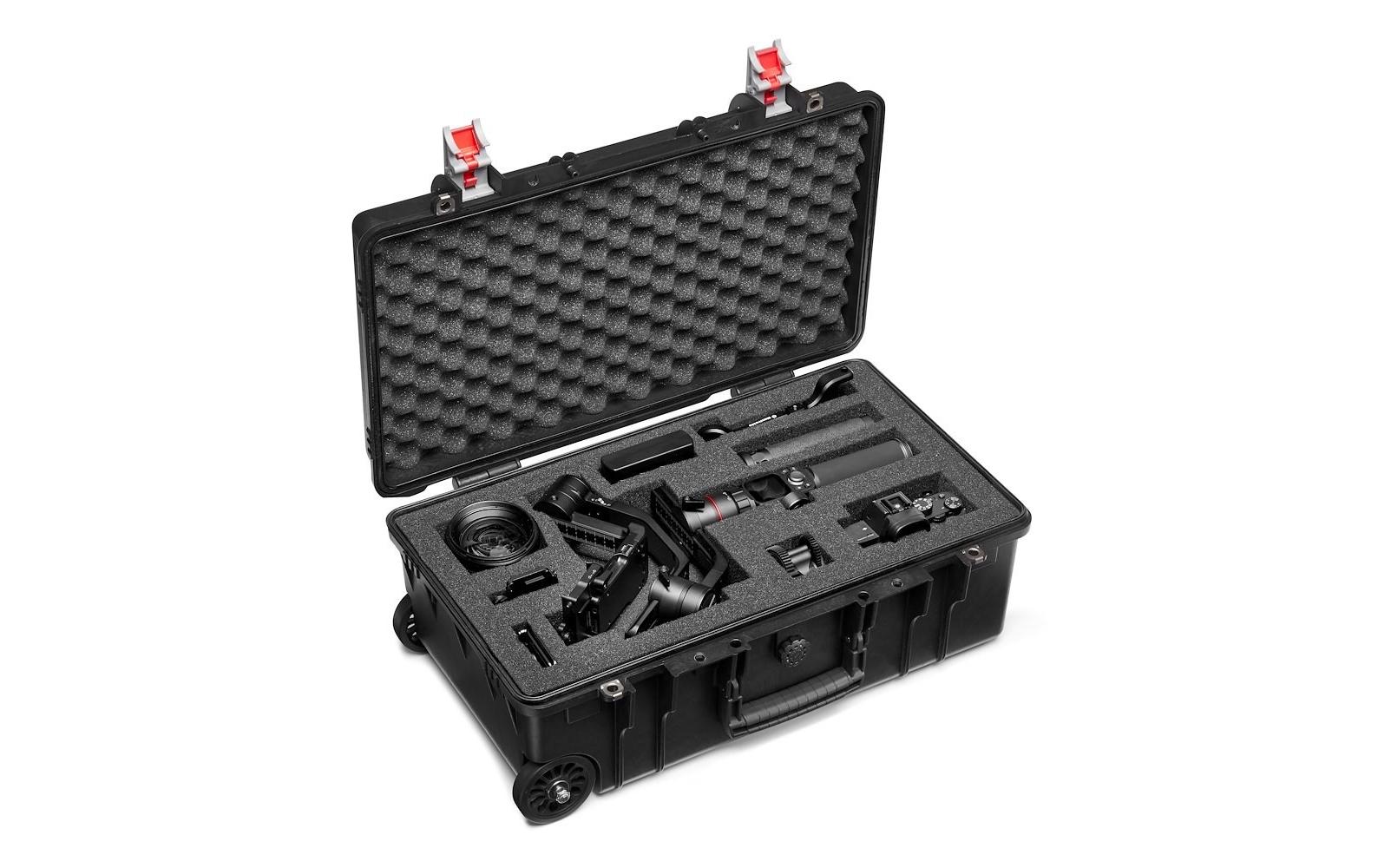 Koffer PRO Light Tough TH-55 Schwarz<br>Strapazierfähiger, leichter Schalenkoffer
