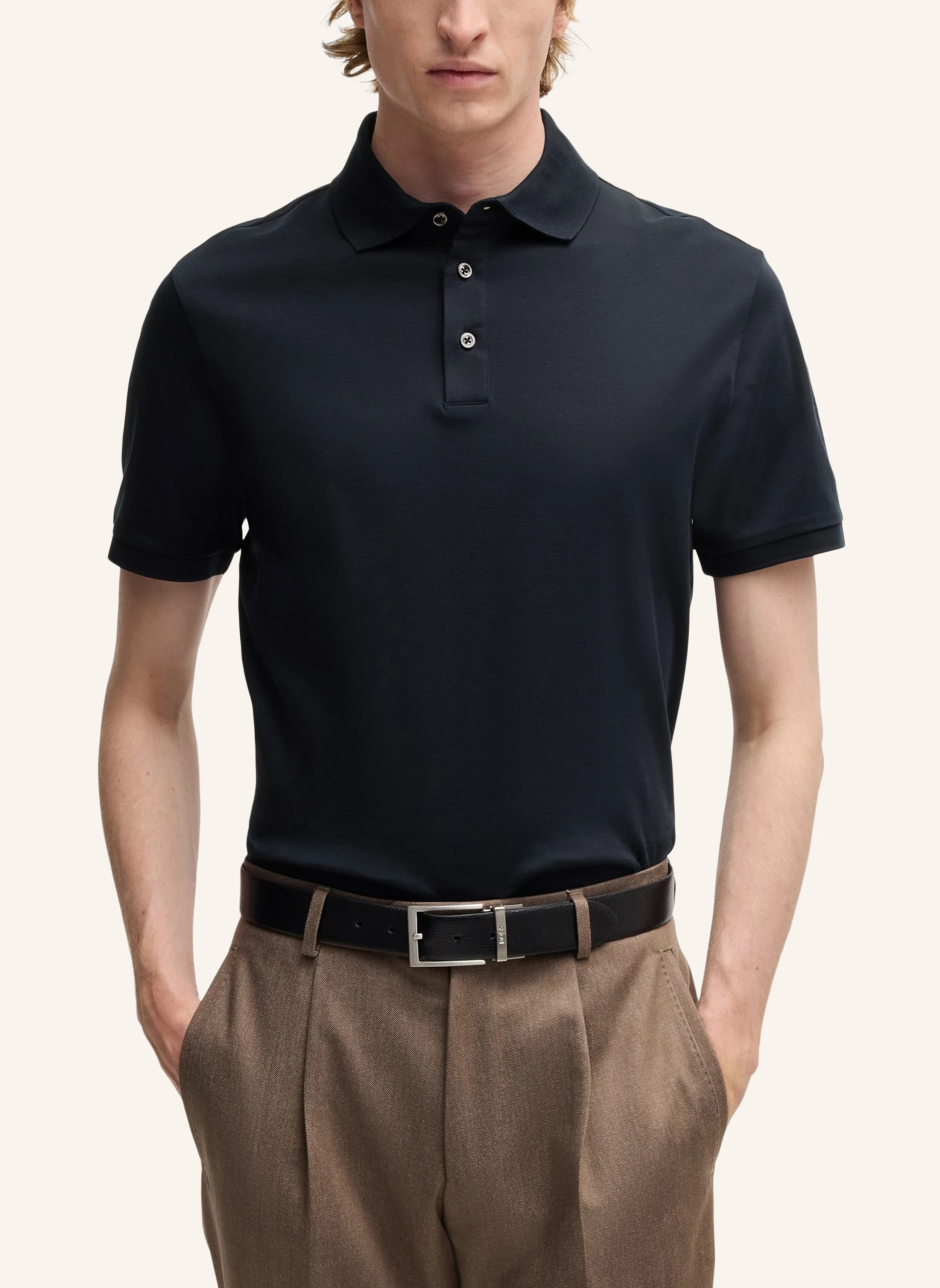 BOSS Poloshirt L-PERRY 14 Regular Fit