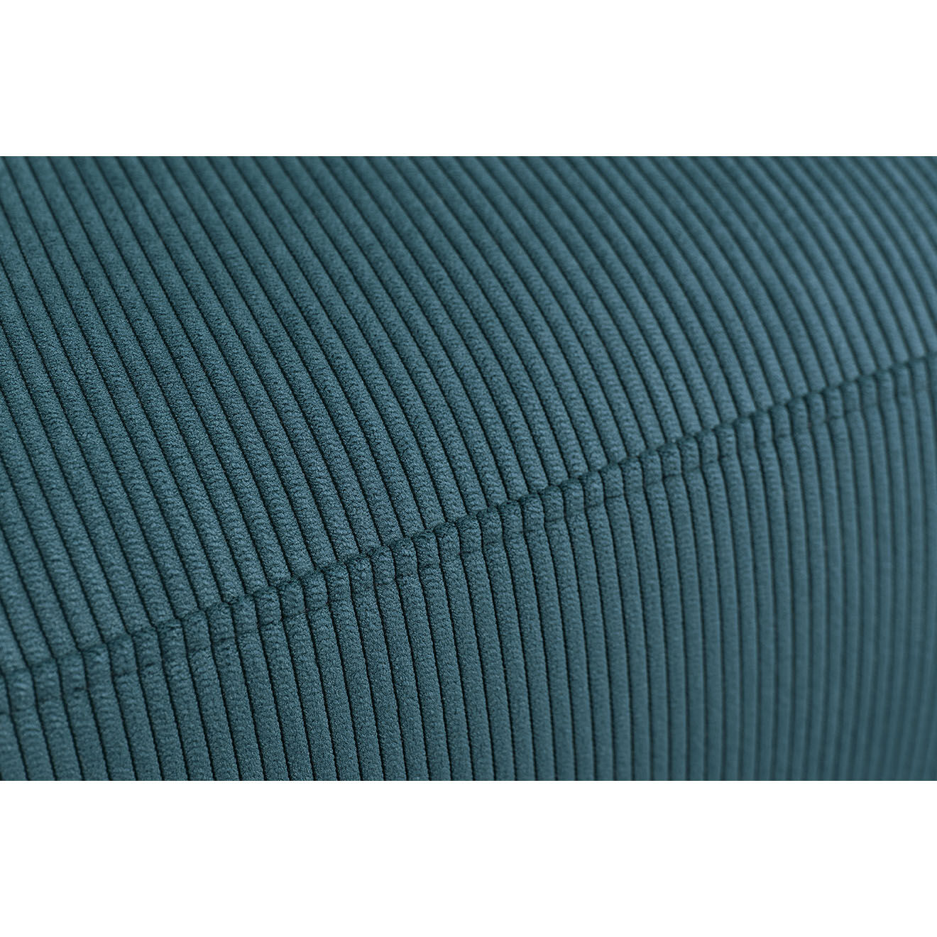 Bobochic Canapé d'angle fixe droit Enjoy bleu foncé - 237x147x95 cm