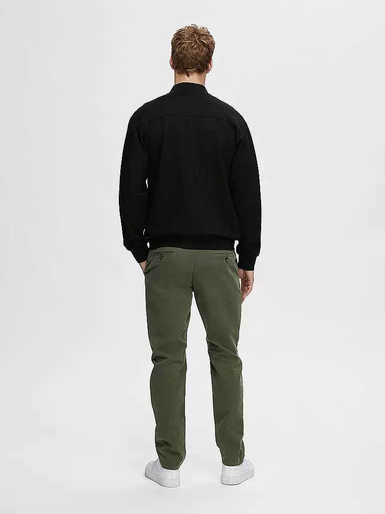 SELECTED Sweatjacke SLHMACK schwarz