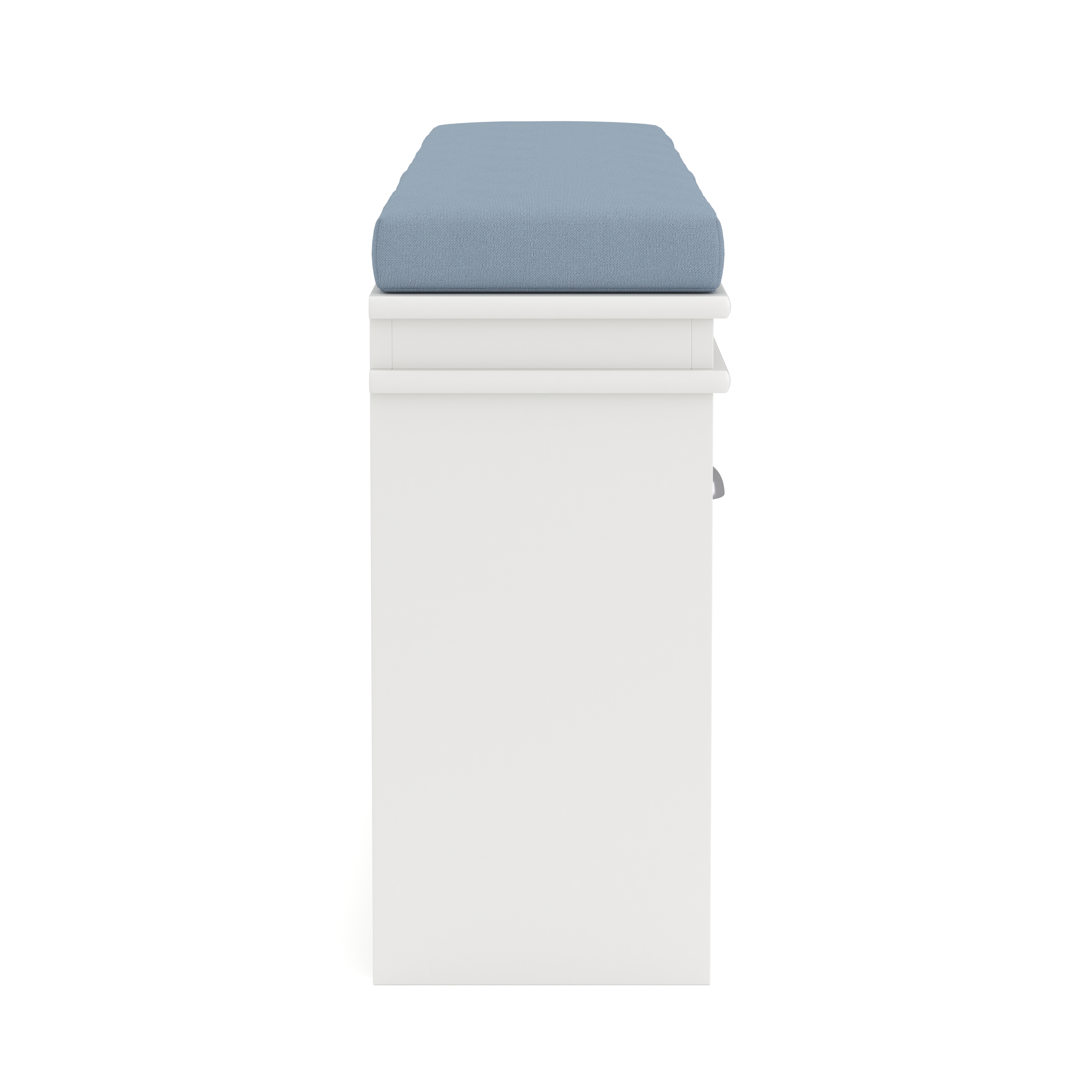 Schuhbank PETRA 104 x 24 x 51 cm weiss