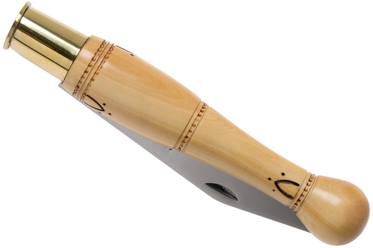 Nontron No. 30 Turning Ferrule, Boxwood, ball shape NN30BO zakmes