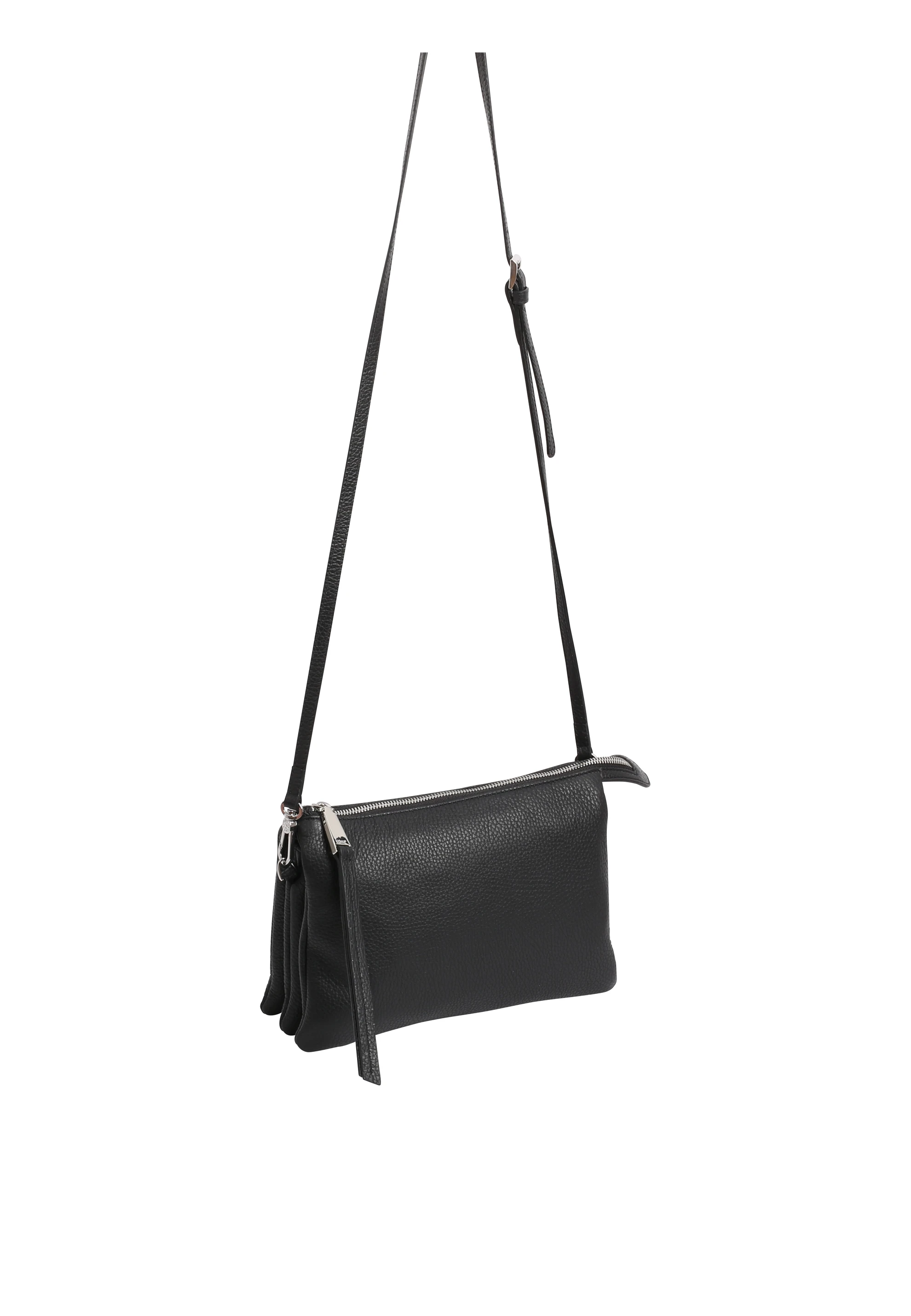 Cross body bag THREEFOLD Leather Adria Standard
