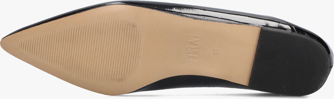 zwarte toral ballerina's miranda