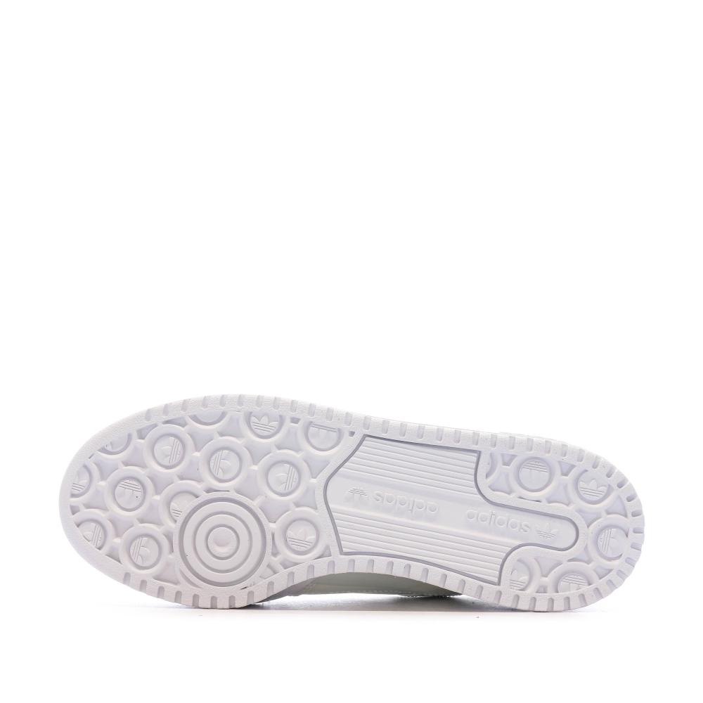 Adidas Baskets Ecru Femme Adidas Forum Bold