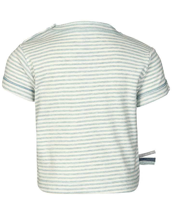 T-Shirt DAMLA gestreift in mint melange