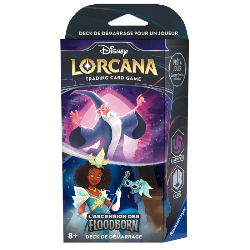 Disney Lorcana TCG - Chapitre 2 - Deck de démarrage - Merlin et Tiana