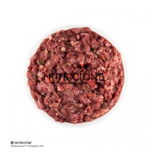Cardápio BARF de carne bovina para cães (pacote)