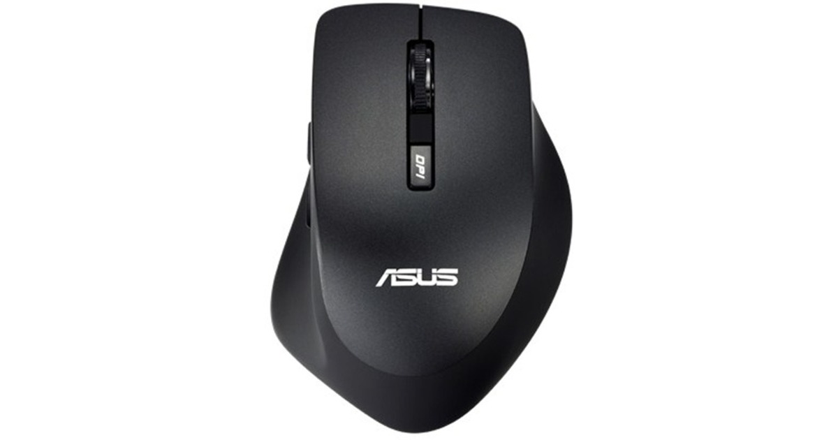 ASUSWT425 Wireless Mouse  (Zwart, 1000 - 1600 dpi)