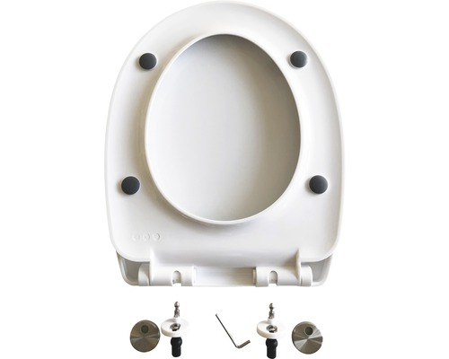 ADOB Trento Red Balloon toiletbril met soft-close mechanisme