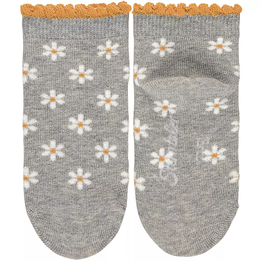 Sterntaler Kurz-Söckchen 3er-Pack Blumen gelb