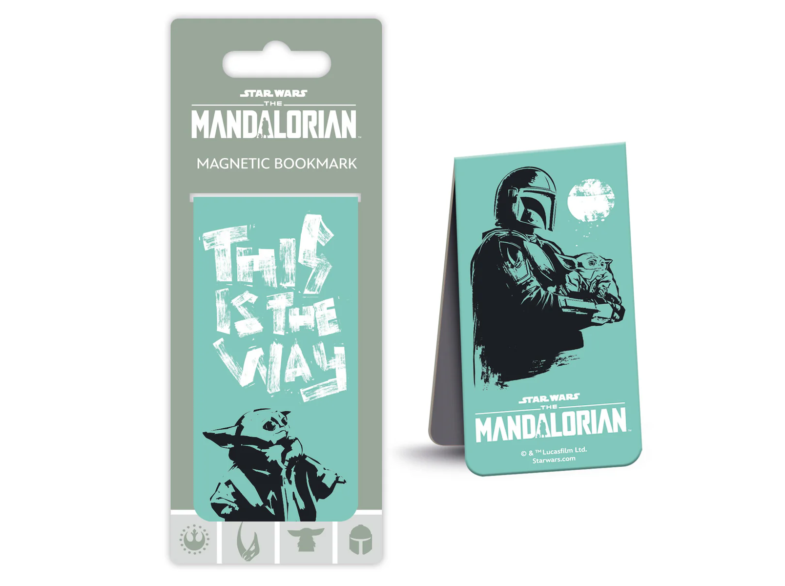 MARCADOR DE PÁGINAS MANDALORIAN