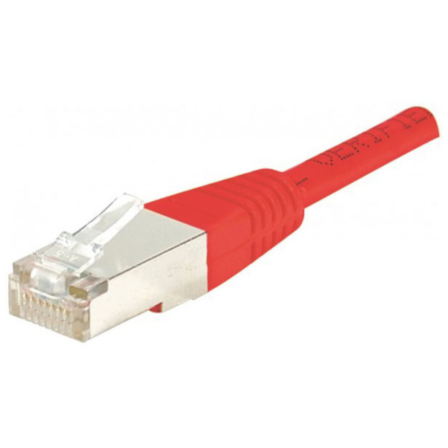 Câble RJ45 catégorie 6a S/FTP 3 m (Rouge)