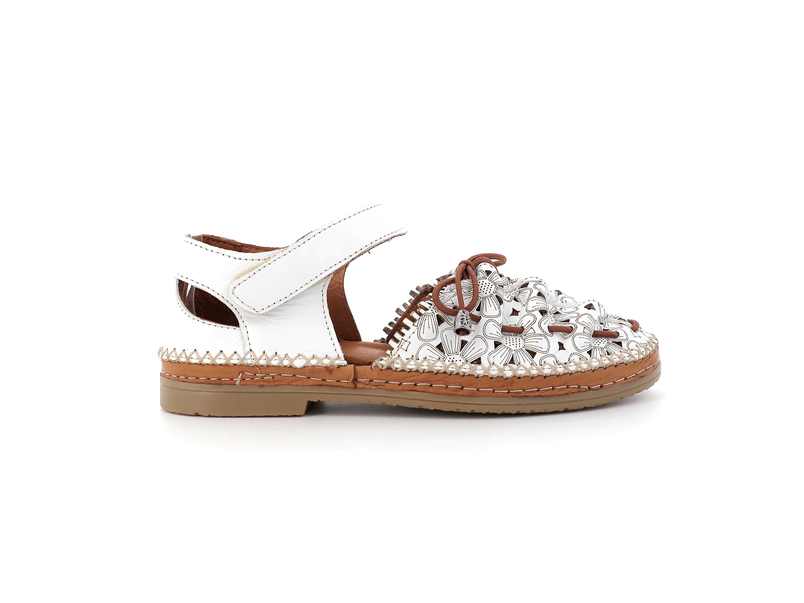 Madory-MARLY Cuir Blanc