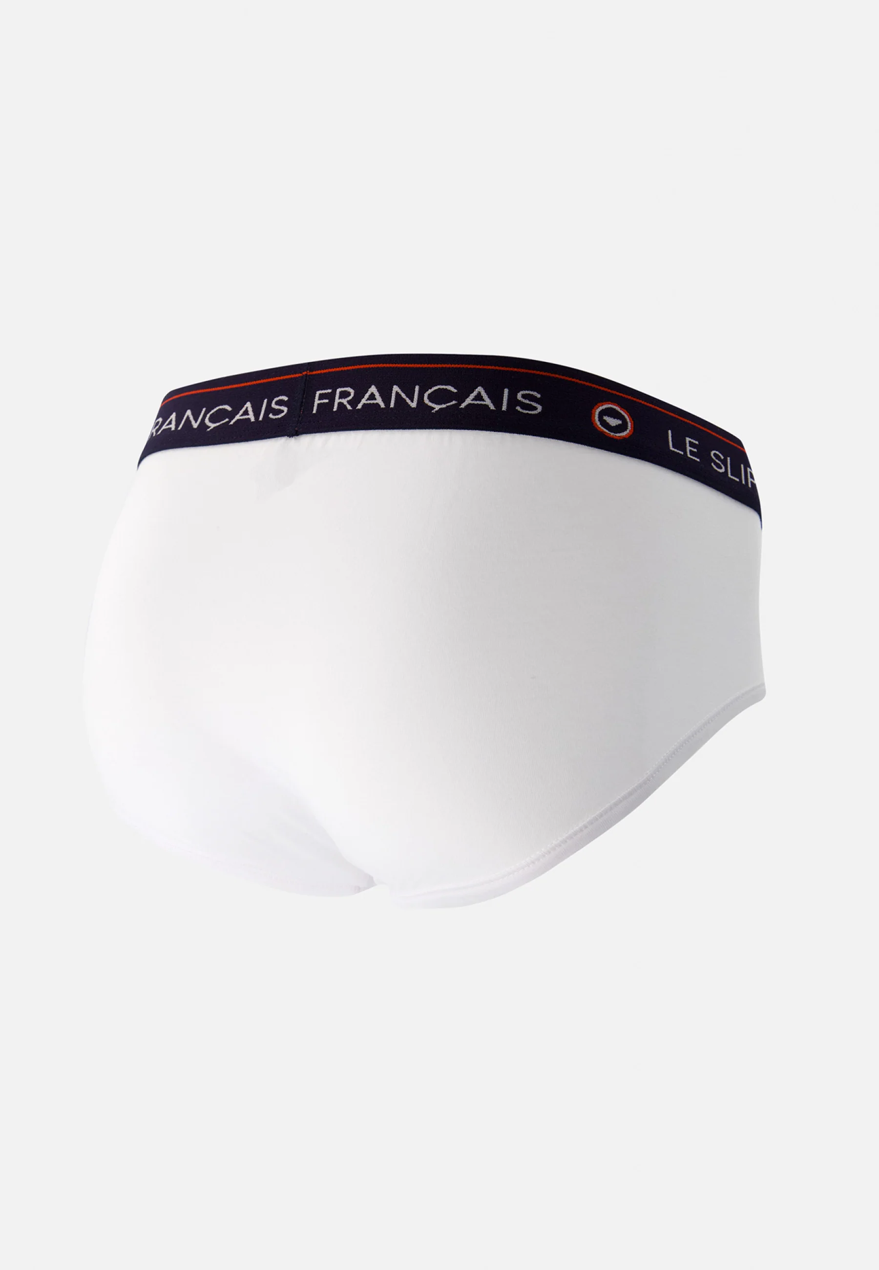Slip en coton-Intrepide Blanc Porte Bonheur