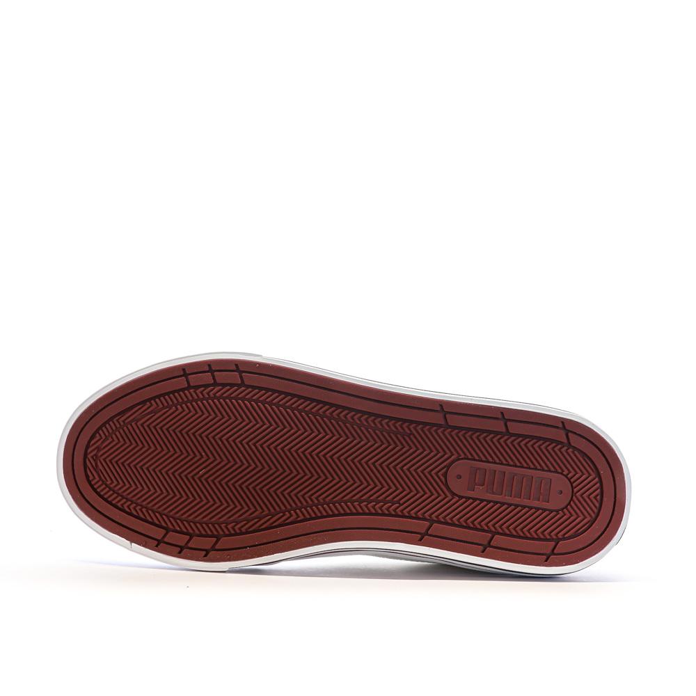 Puma Baskets Blanches/Marine Homme Puma Court Classic