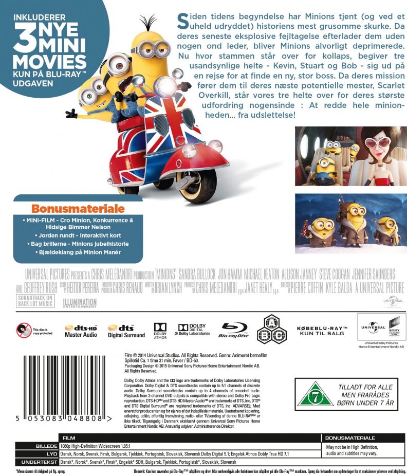 Minions - Blu-Ray