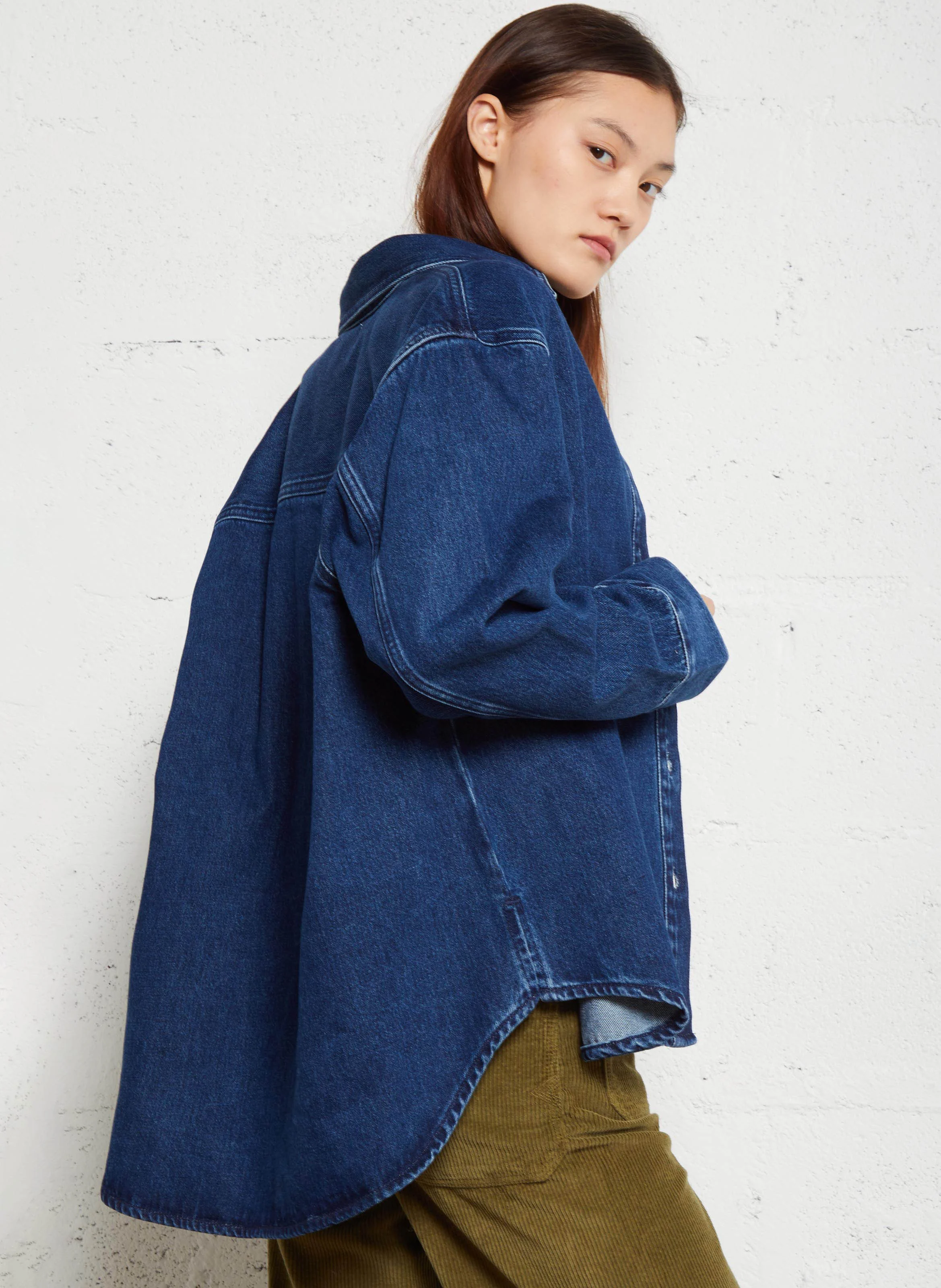 JIMMY - Chemise jean en coton | Bleu