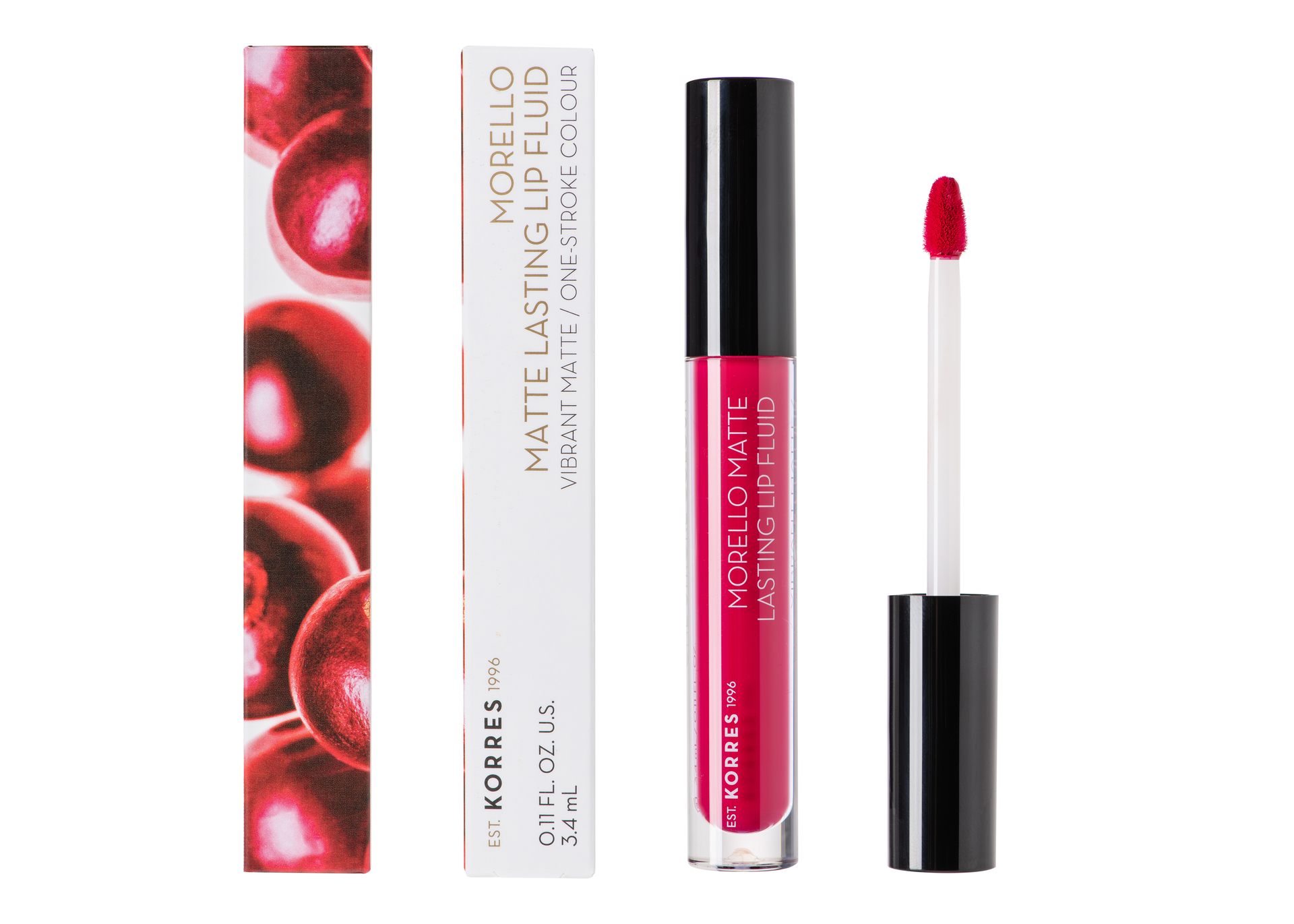 Korres Morello Matte Lasting Lip Fluid