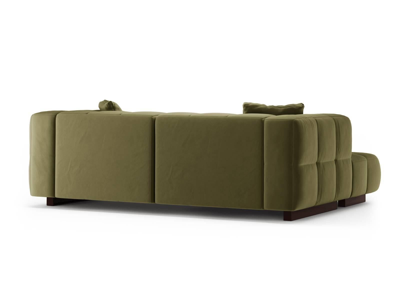 Micadoni 3-zitsslaapbank Puma velvet links