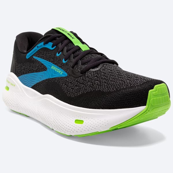 Chaussure running BROOKS GHOST MAX BLACK/ATOMIC BLUE/JASMINE