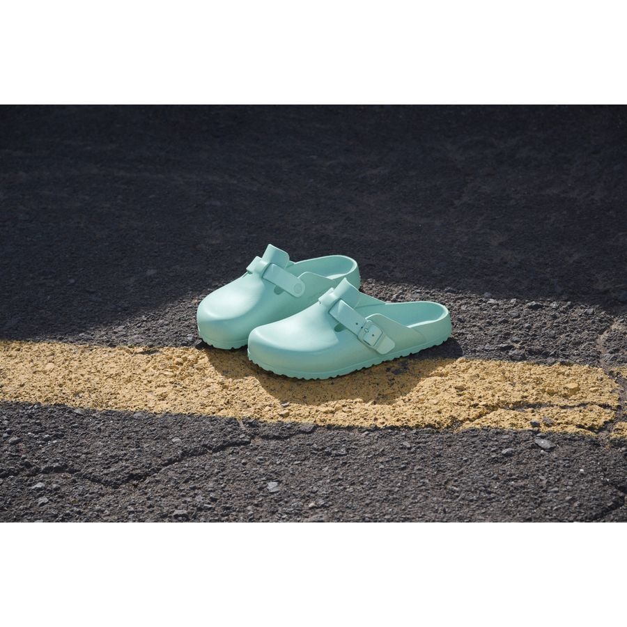 Birkenstock Sandale Boston EVA Narrow Fit - Surf Green