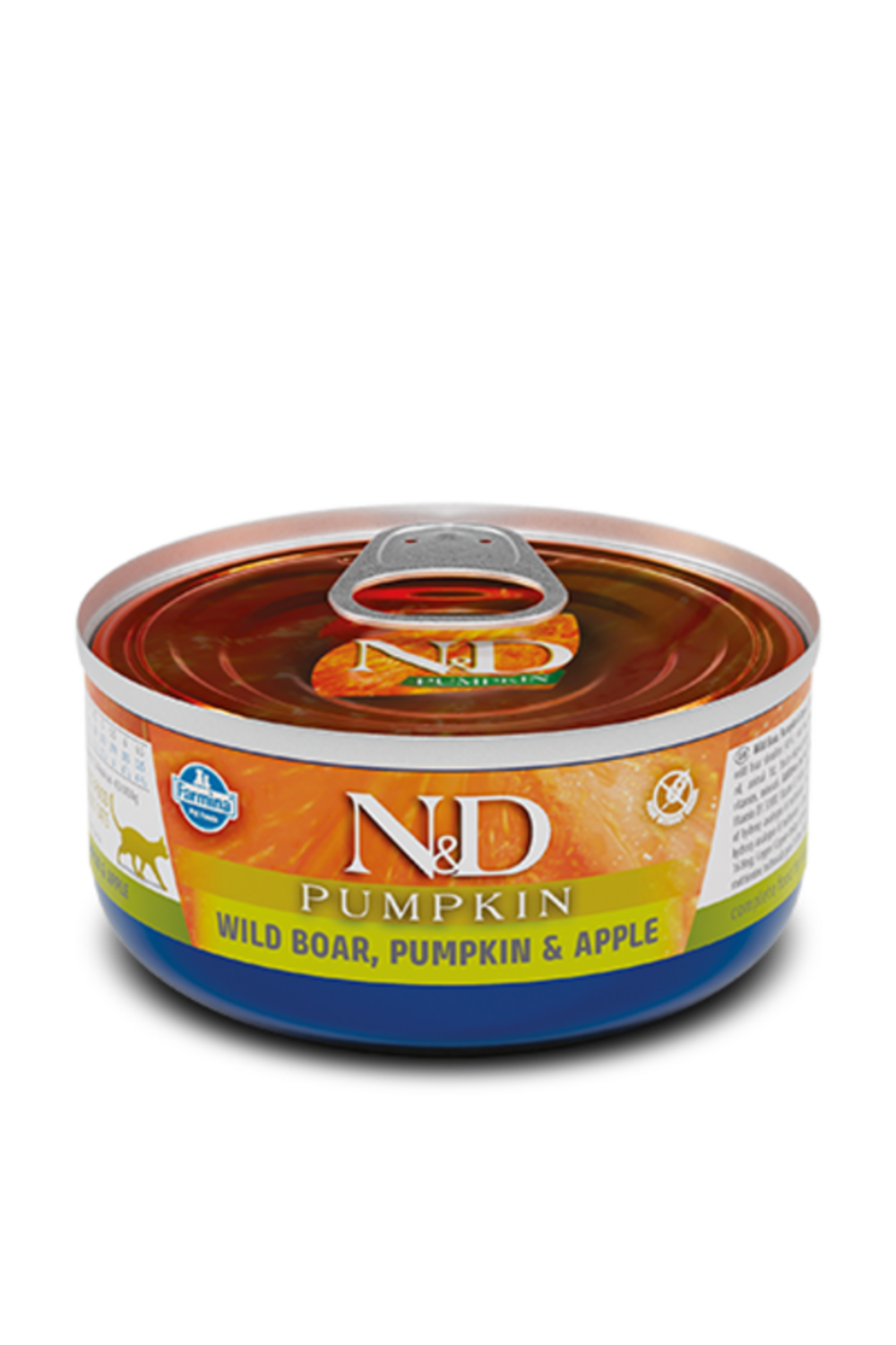 Humides n&d chat sanglier & potiron & pomme 24x70 gr
