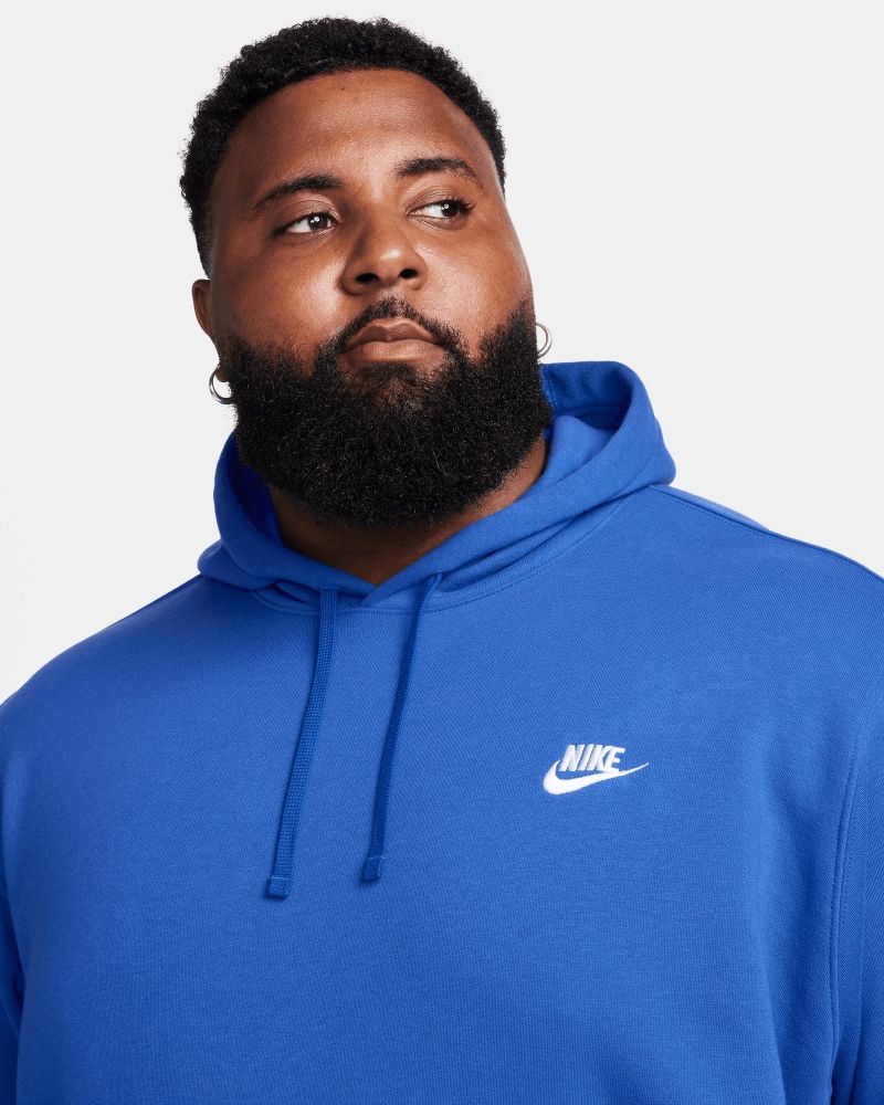 Sweat à capuche Nike Sportswear Club Fleece Bleu Encre pour homme