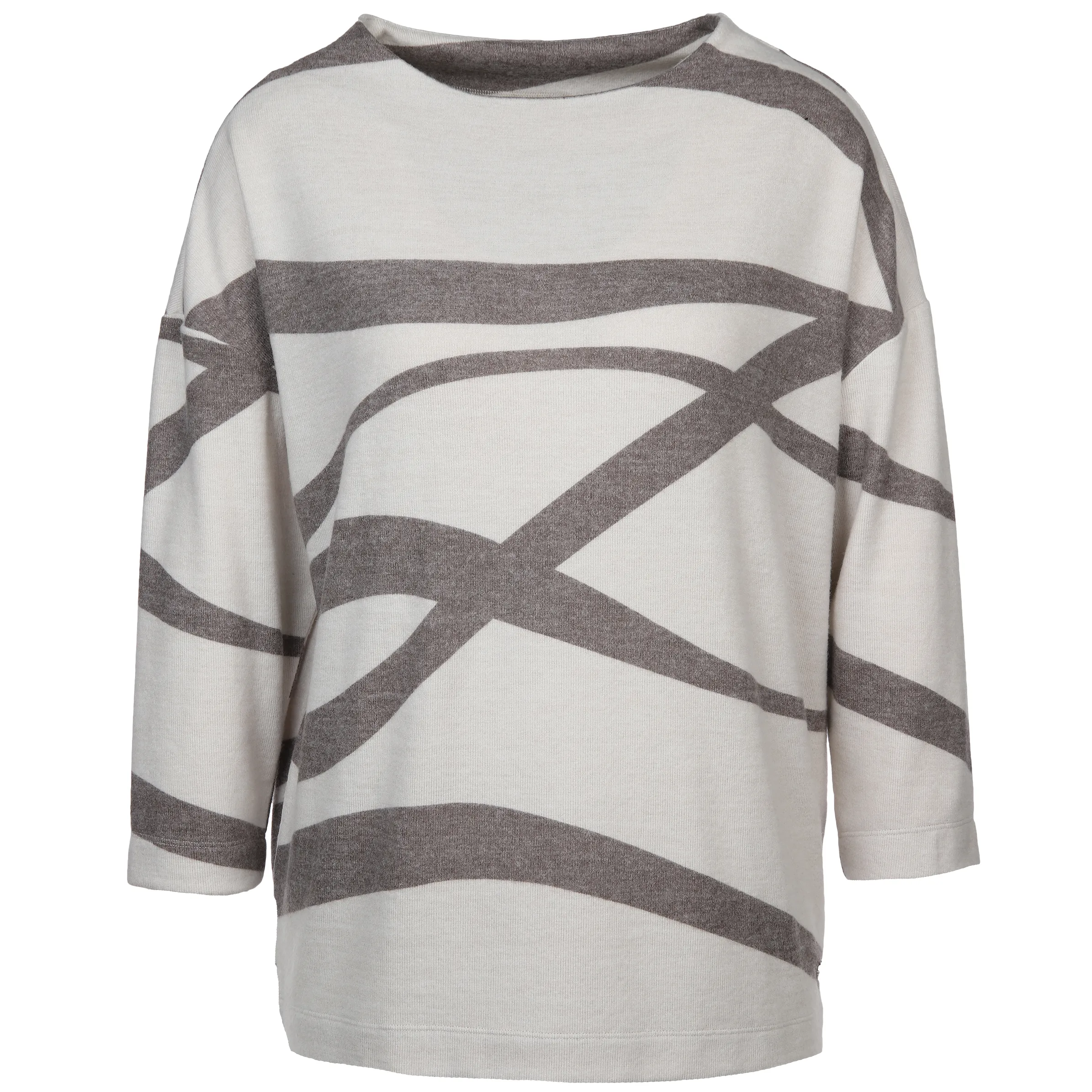 Damen Printshirt mit 3/4 Arm