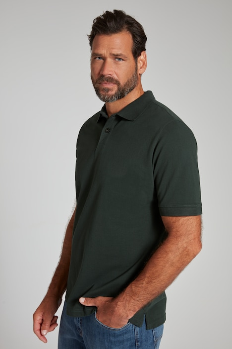Poloshirt, Basic, Halbarm, Piqué, bis 10XL