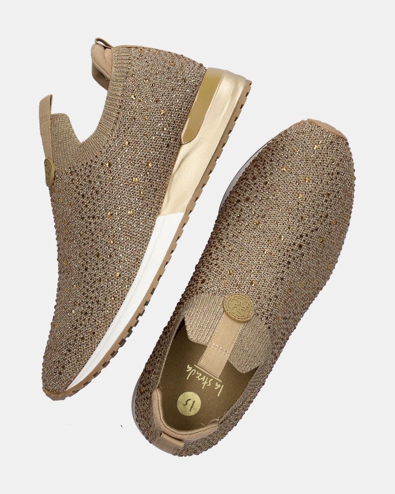 La Strada Instapschoenen  - goud
